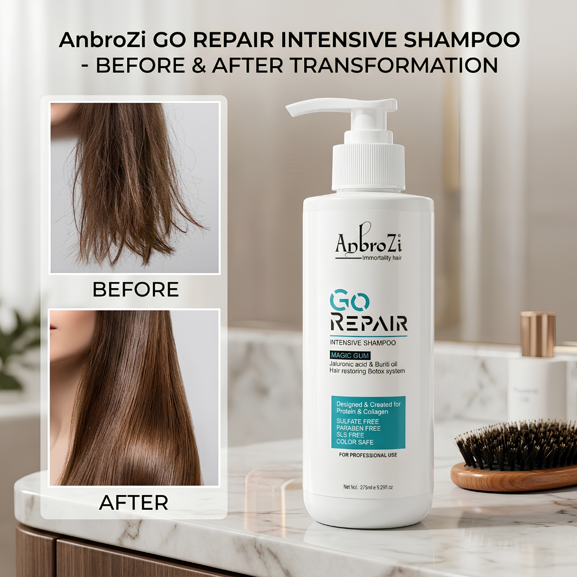 GO REPAIR POST - SHAMPOO 275 ML