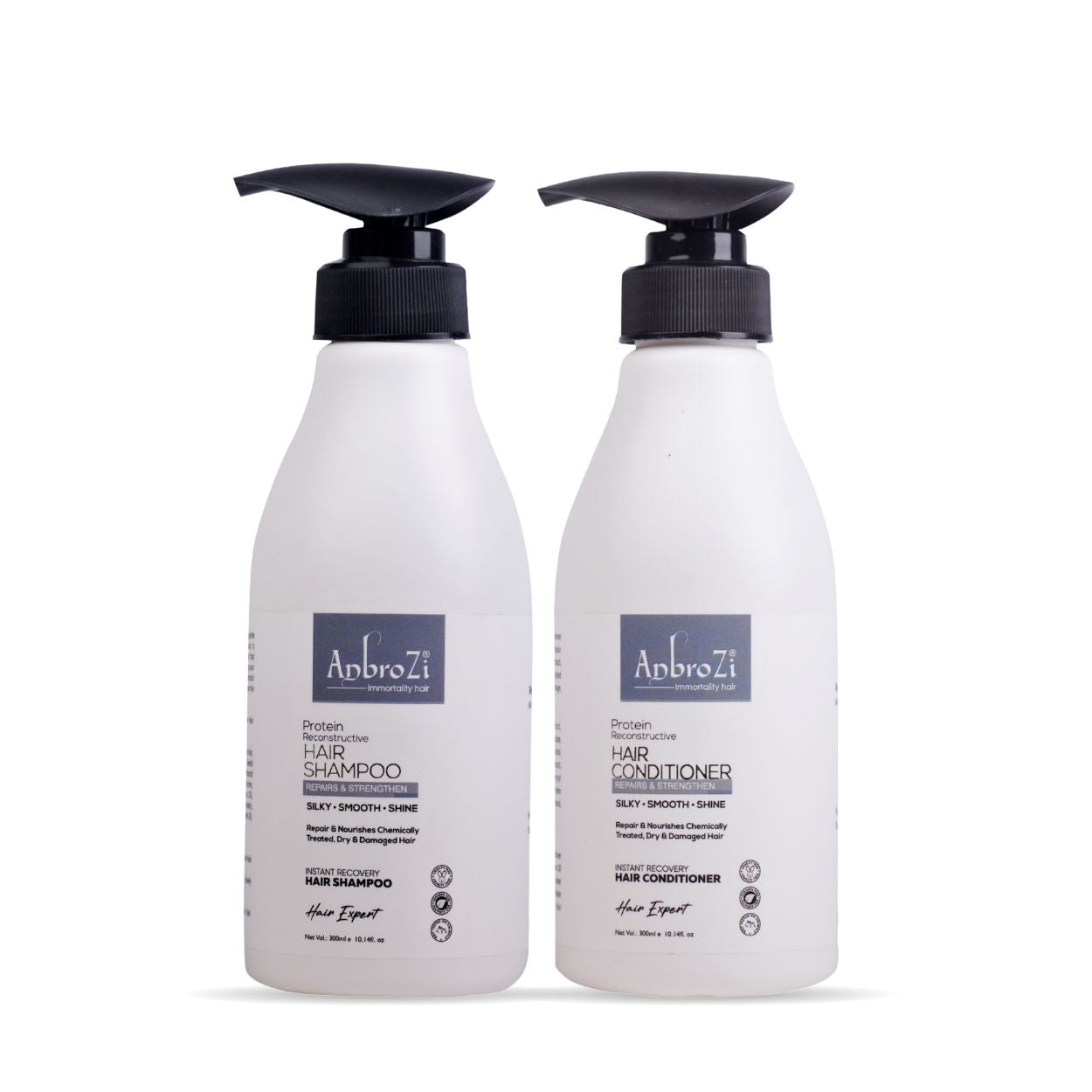 Protein Reconstructive Hair Shampoo & Conditioner (300ml) Combo