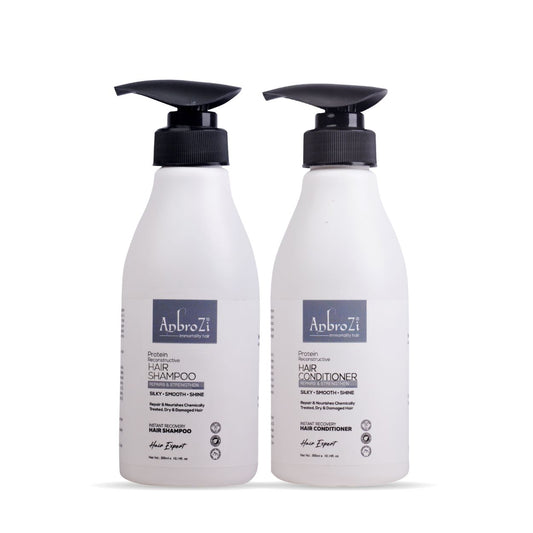 Protein Reconstructive Hair Shampoo & Conditioner (300ml) Combo