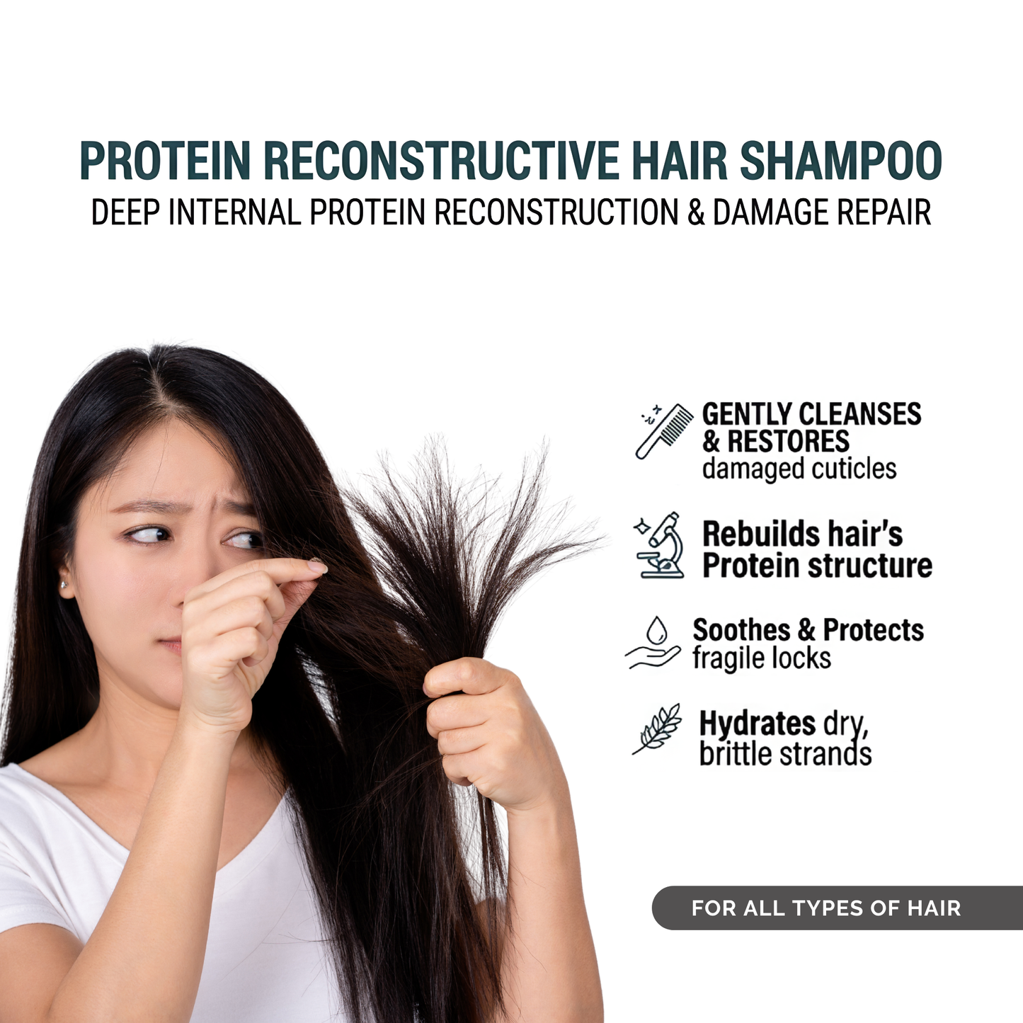 Protein Reconstructive Hair Shampoo 300 ML